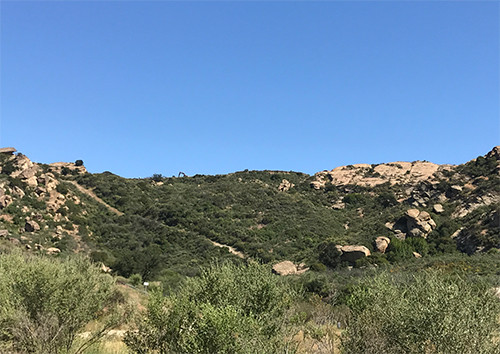 This photo shows the Skyline Drive area in May 2017, nearing the end of the demolition work. All the water tanks have been removed.