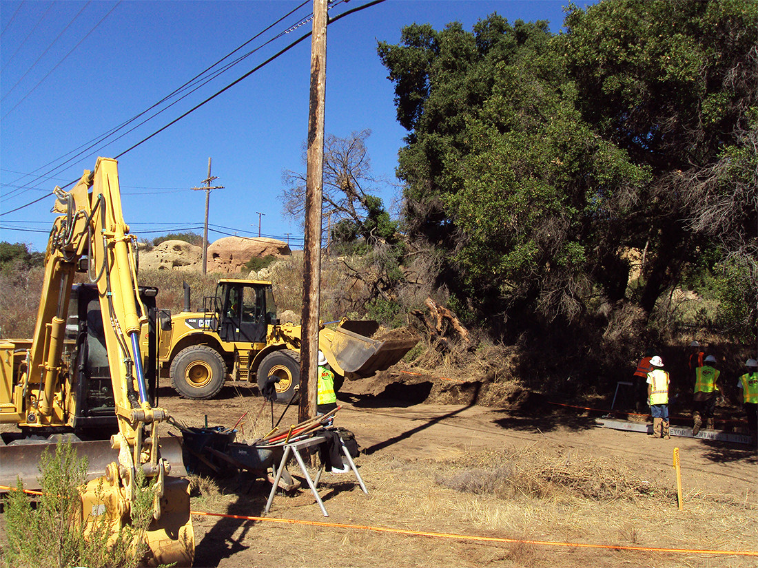 Soil cleanup operations