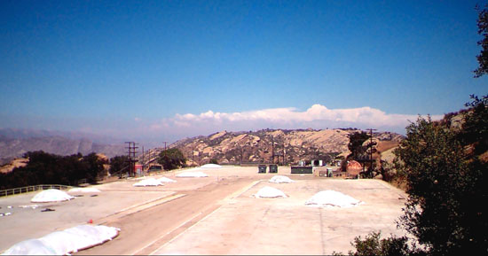 Buildings 2201, 2202 and 2211 after demolition